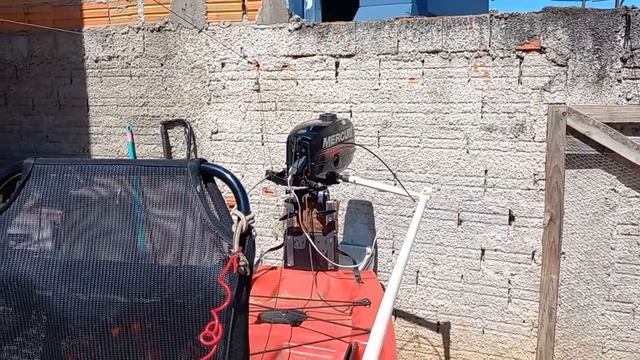 caiaque tork milha náutica com motor mercury 3.3 hp смотреть онлайн