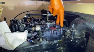 Remove 3.0L Mercruiser inboard carburetor - DIY