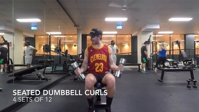 14 Day Bicep Challenge Full Workout Routines| Samuel Ward | As Seen on UNILAD смотреть онлайн