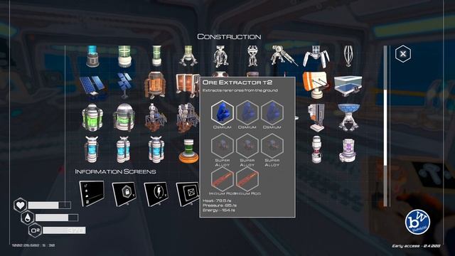 The uranium Cave - Planet Crafter - A survival  game where you terraform a plant
