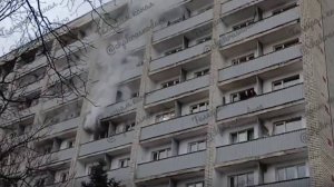 В общежитии КубГТУ в Краснодаре произошел пожар, эвакуировали 100 человек