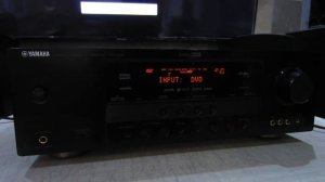 PROBANDO AMPLIFICADOR YAMAHA HTR-6140