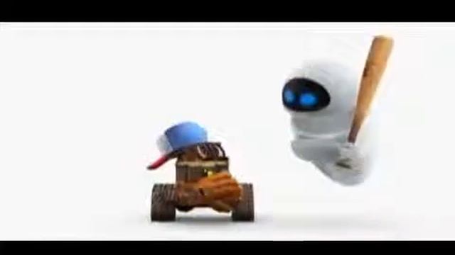 Wall E baseball com Eve