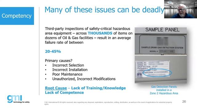 Competency in the Ex world. How to comply - 28/07/2020 смотреть онлайн