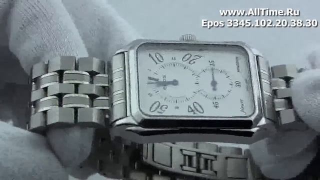 Мужские наручные швейцарские часы Epos 3345.102.20.38.30 смотреть онлайн