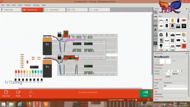 How to make 8 Channel 434mhz RF Transmitter and Receiver with NPN Transistor смотреть онлайн