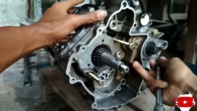 cara bongkar bak carter (crankcase) mx old смотреть онлайн