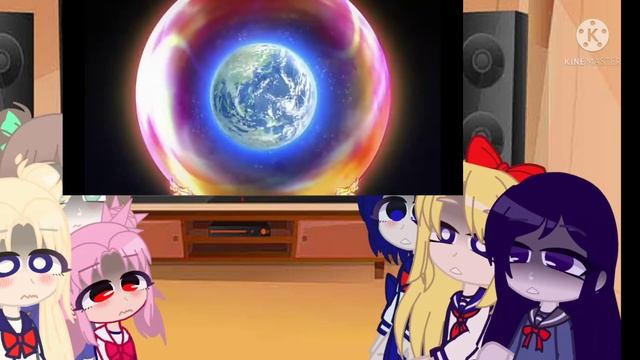 Sailor moon react to Sailor Moon : cosmos the movie