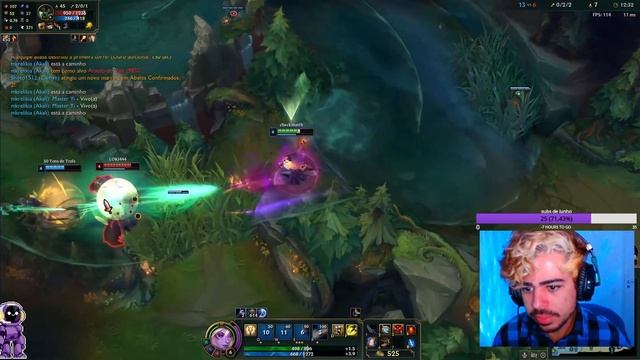SENTE O IMPACTO DESSA LUX COSMOS GAMEPLAY - LEAGUE OF LEGENDS - CHECKMATTH