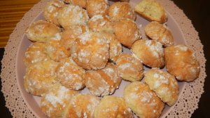 Рецепт. Мраморное Апельсиновое печенье.. Кулинарим с Людмилой..