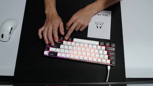 The BEST budget Gaming keyboard (better than wooting?) - Polar 65! смотреть онлайн