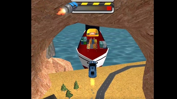 играем в Ramp Car Jumping