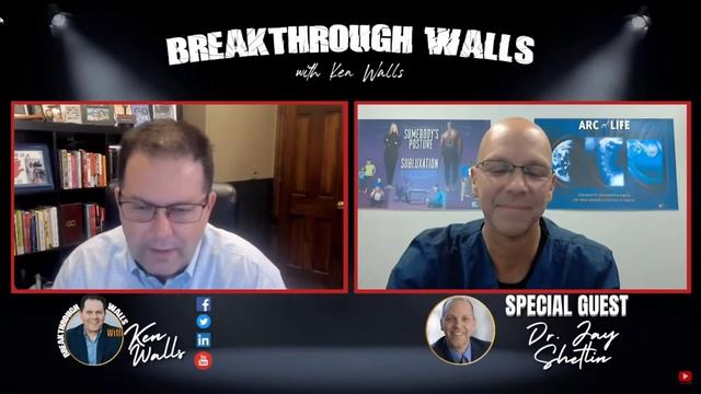 Ken Walls Interviews Dr. Shetlin about health, healing, and chiropractic смотреть онлайн