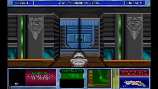 Blake Stone: Planet Strike Area 23 secret 3: Bio Mechanics Labs 100