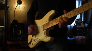 Alesis SR-16 drum machine ,Home recording. Simpathy for the devil.