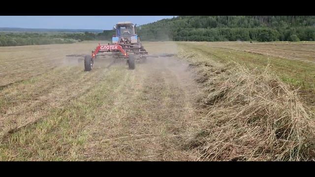 Валкователь роторный с боковым валком ВРПБ-7200 смотреть онлайн