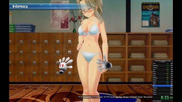 SENRAN KAGURA BEACH PEACH SPLASH SPEEDRUN | all kiss% in 17:15 |WR (Senran Kagura community special смотреть онлайн