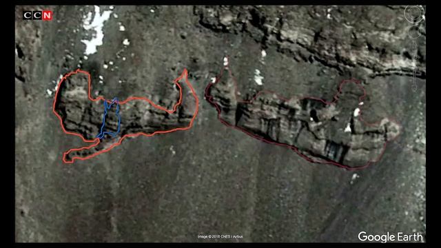 Lord Ram Hanuman & Vimana found in Kailash Mountain on Google Earth | Mount Kailash in Google Earth
