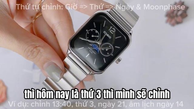 Review & Hướng dẫn chỉnh đồng hồ Casio MTP-M305D смотреть онлайн