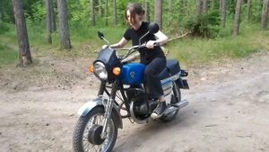 Трогаемся на мотоцикле ВОСХОД-3М