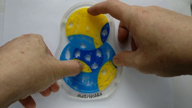 Matrioshka - Intersecting circles puzzle смотреть онлайн