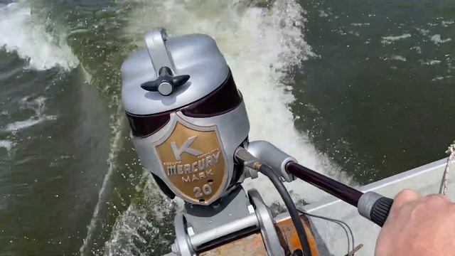1955 Mercury Mark 20 MK20 KG4 Frankenmerc antique outboard AOMCI
