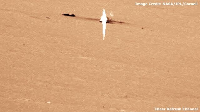 Perseverance Rover  Opportunity captured strange imagesol 122-123 on Marss surface