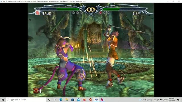 Soul Calibur 3 PS2 Parsec PL1 Mr.Hadoken01 vs PL2 Parsec Player смотреть онлайн