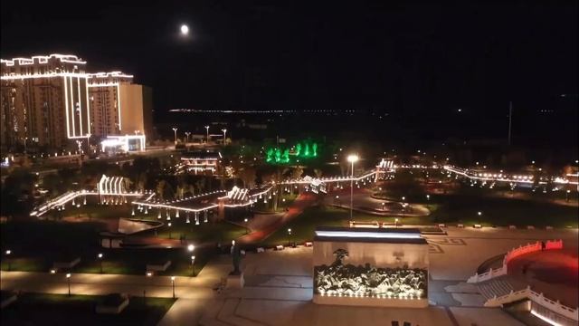 Полнолуние над Хэйхэ и Благовещенском в вечер праздника середины осени показали по ТВ Хэйхэ смотреть онлайн