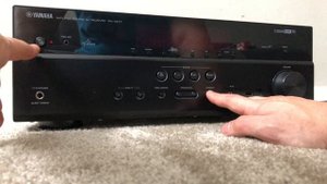 How to Factory Reset Yamaha RX-V477 5.1 HDMI Home Theater Surround Receiver