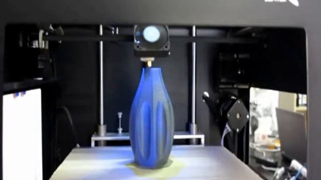 TMTCTW FDM Jupiter 3D printer is printing a vase смотреть онлайн