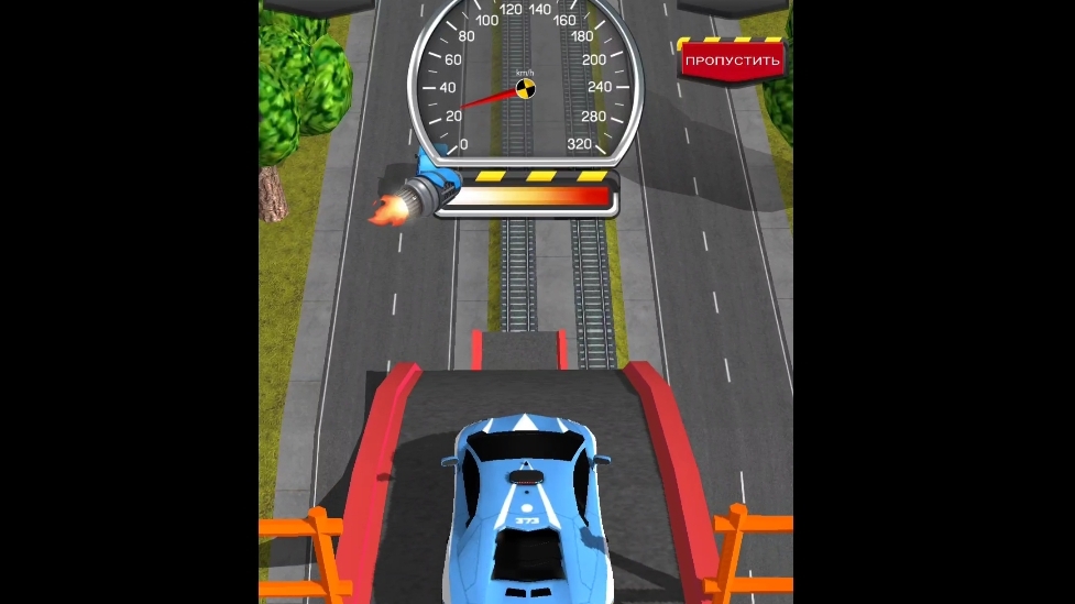 играем в Ramp Car Jumping. Хватит смелости съехать с лыжного трамплина на машине? Соберитесь и летит