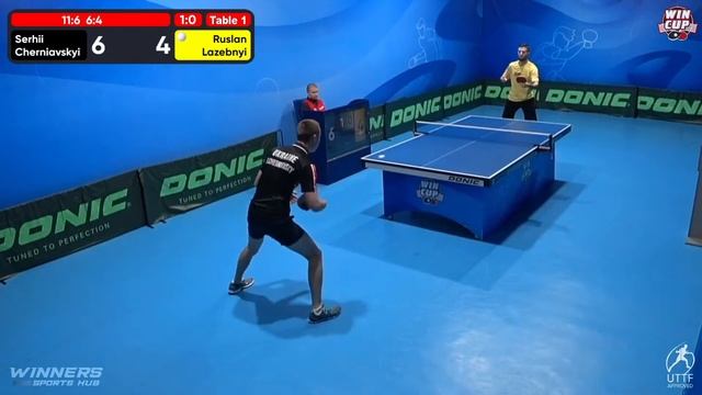 01:30 Serhii Cherniavskyi 3-0 Ruslan Lazebnyi West 7 WIN CUP 16.12.2022 | TABLE TENNIS WINCUP смотреть онлайн