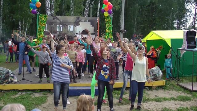 Праздник села Мельниково. Танец детей! 9.08.2014. смотреть онлайн