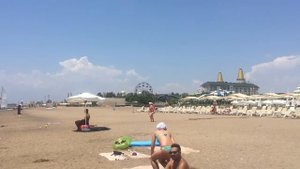 Гранд Парк Лара пляж и море 2018 Турция Анталья Grand Park Lara ОБЗОР 360
