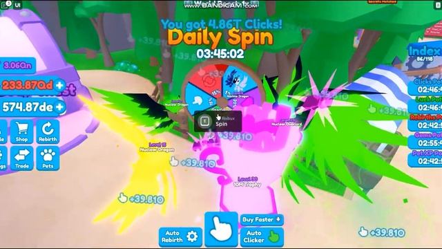 2B НОВАЯ ЯДЕРНАЯ СЕКРЕТКА РЕБЕРСТ ЧЕМПИОНОВ Х РОБЛОКС КОДЫ! NUCLEAR SECRET PET Rebirth Champions X
