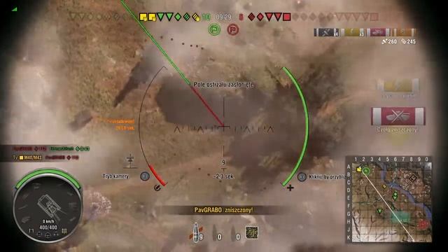 M40/43 - Ukryta Wioska. Pluton robi 10 fragów. World of Tanks PS4 [PL] смотреть онлайн