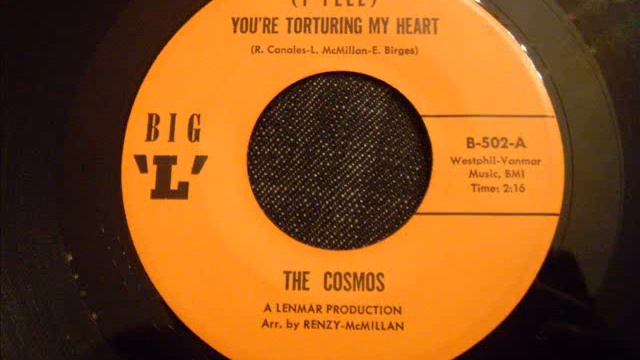 Cosmos - (I Feel) You're Torturing My Heart - Great Early 60's Philly Doo Wop смотреть онлайн