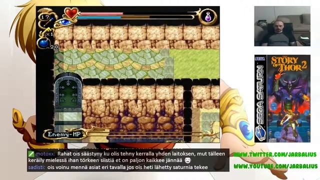 Playthrough of Story Of Thor 2 (Sega Saturn) Part 2 - 09.02.2016 смотреть онлайн