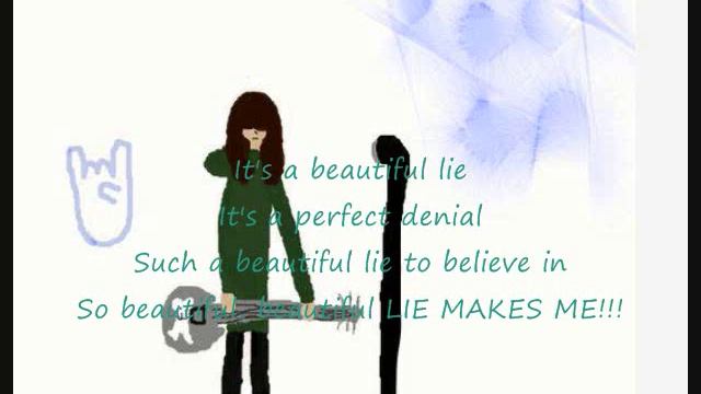 30 Seconds To Mars- Beautiful Lie with lyrics смотреть онлайн