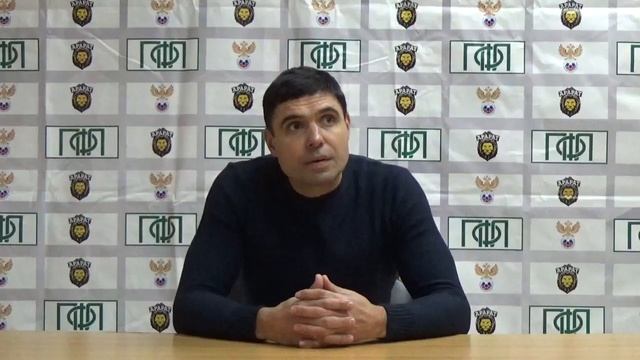 Пресс-конференция Дмитрия Серёжкина после матча «Арарат» - «Сатурн» смотреть онлайн