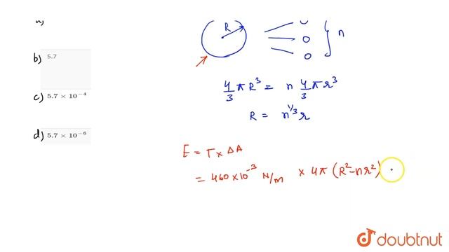 A mercury drop of radius 1 cm is sprayed into `10^(6)` drops of equil size. The energy смотреть онлайн
