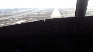 Landing in SVO