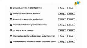 #12 Goethe Zertifikat B1 ｜｜ Model Test 12 ｜｜ Hören B1 ｜｜ Hören mit Lösungen