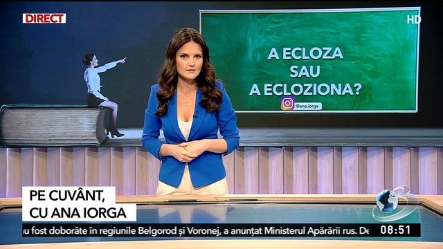 A ecloza sau a ecloziona? | Pe Cuvânt, cu Ana Iorga