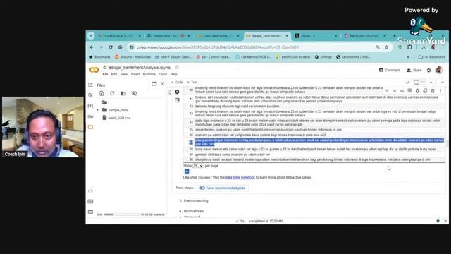 Sentimen analysis with python смотреть онлайн