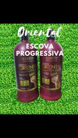 Escova Progressiva Plástica Oriental Coolth