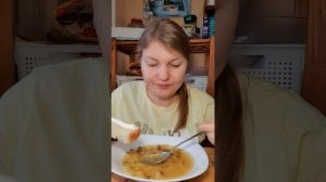Мукбанг. Гороховый суп