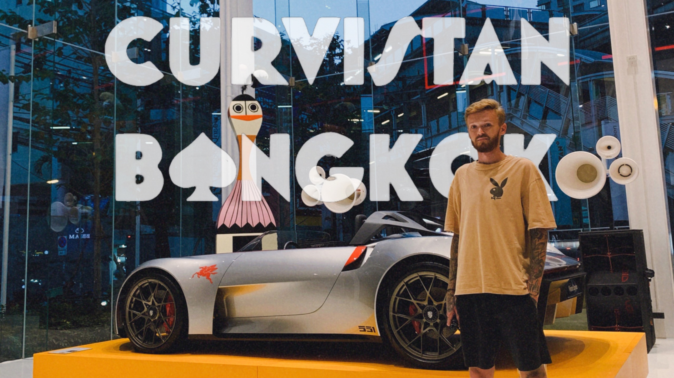 Curvistan Bangkok | Арт-пространство для фанатов Porsche в самом сердце Бангкока