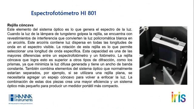 Спектрофотометр IRIS HANNA nkpribor ru